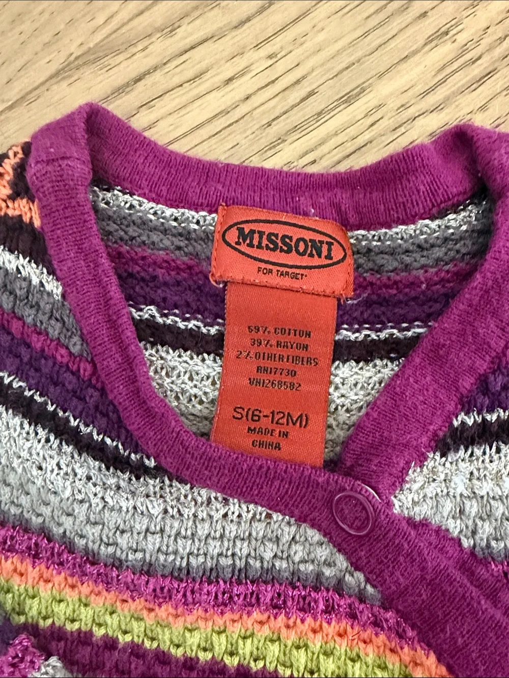 Missoni front bold mix